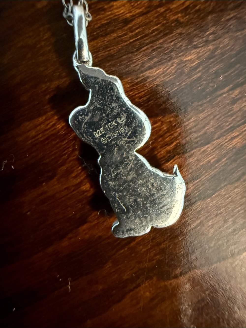 Kay Jewelers Silver 101 Dalmatians Pendant Necklace with Clear Stones - Picture 5 of 5
